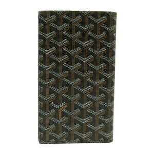 Goyard Bifold Long Wallet Canvas Black